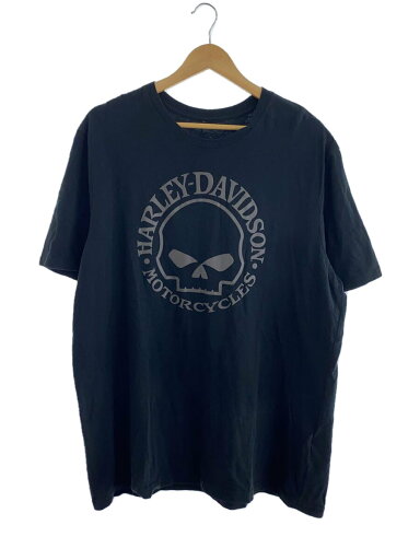 【中古】HARLEY DAVIDSON◆スカル/Tシャツ/XL/コットン/BLK/無地/99075-24VM【メンズウェア】 【中古】HARLEY DAVIDSON◆スカル/Tシャツ/XL/コットン/BLK/無地/99075-24VM【メンズウェア】