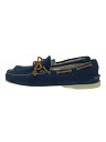 【中古】Sperry Top-Sider◆A/O 1-EYE WINTER (W) ボア デッキシューズ/US8/BLU/レザー【シューズ】