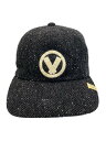 【中古】visvim◆ロゴ/キャップ/FREE/ウール/GRY/メンズ/0122203003008【服飾雑貨他】