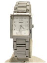 【中古】SEIKO◆クォーツ腕時計/アナログ/ステンレス/WHT/SLV/SS/1N01-0EA0【服飾雑貨他】(2)