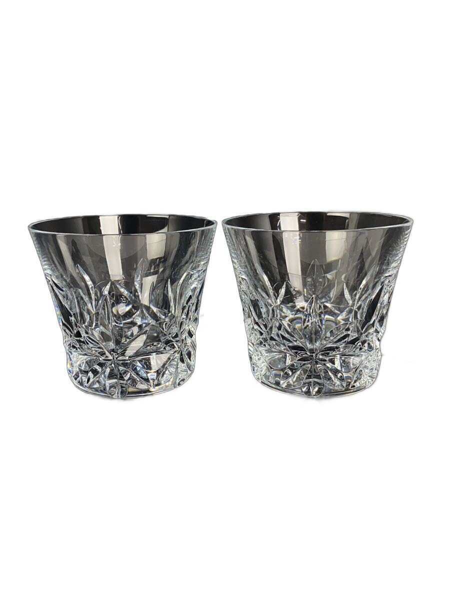 【中古】Baccarat◆エクラ/ペアロックグラス/2023/2点セット/クリア【キッチン用品】