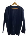 【中古】HOMME PLISSE ISSEY MIYAKE◆カーディガン(薄手)/3/ポリエステル/NVY/無地/HP55JL441【メンズウェア】