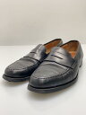 【中古】CROCKETT&JONES◆コインローファー/UK6.5/BLK/レザー/6224/BOSTON2【シューズ】 2