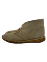 【中古】Clarks◆ブーツ/US9/CML/500679【シューズ】(4)