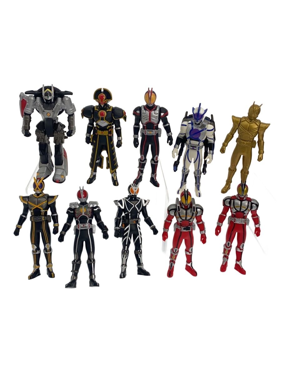 [Usado] Sofubi/Kamen Rider 555/10 piezas vendidas a granel/MASKEDRIDER555/Faiz//[Hobby]