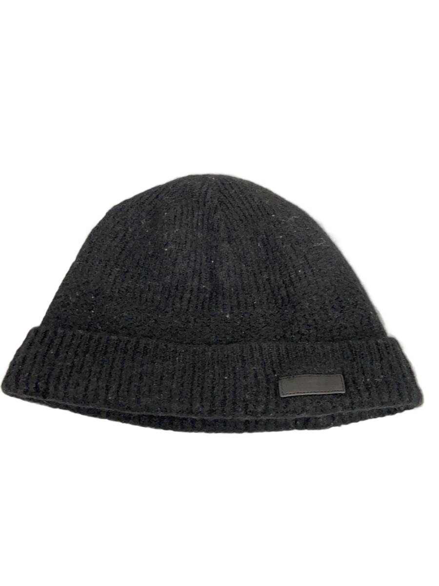 【中古】COOTIE◆ニットキャップ/--/ウール/BLK/無地/メンズ【服飾雑貨他】