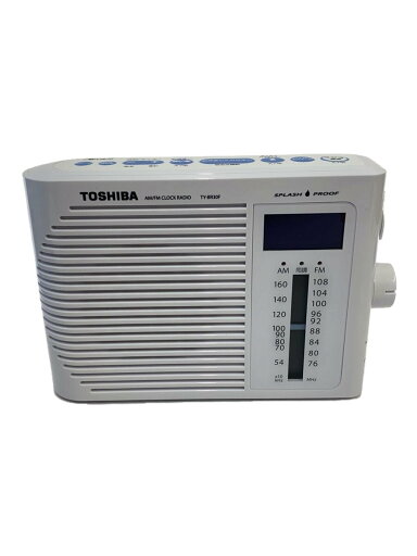【中古】TOSHIBA◆ラジオ 防水クロックラジオ TY-BR30F【家電・ビジュアル・オーディオ】 【中古】TOSHIBA◆ラジオ 防水クロックラジオ TY-BR30F【家電・ビジュアル・オーディオ】