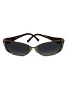 【中古】CAZAL◆サングラス/--/プラスチック/BRD/GRY/レ...(4)