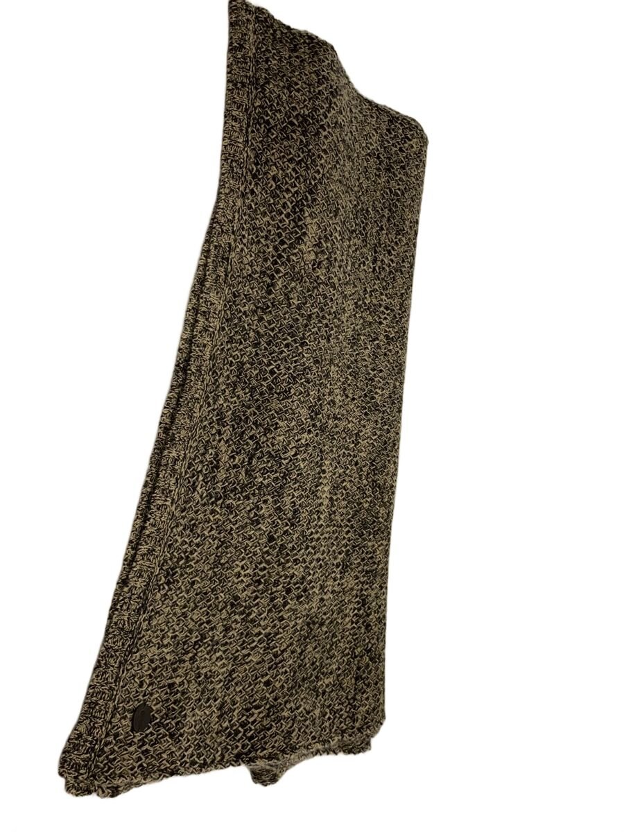 【中古】Chloe◆マフラー/ウール/GRY/レディース【服飾雑貨他】