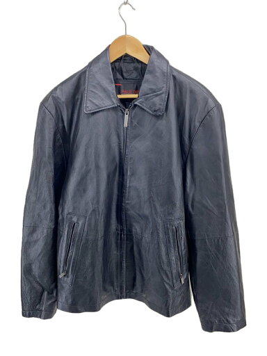 【中古】phase two レザージャケット/レザージャケット・ブルゾン/M/レザー/BLK/無地【メンズウェア】 【中古】phase two レザージャケット/レザージャケット・ブルゾン/M/レザー/BLK/無地【メンズウェア】