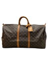 【中古】LOUIS VUITTON◆キーポル55_モノグラム・キャンバス_BRW/PVC/ブラウン/モノグラム/M41424【バッグ】