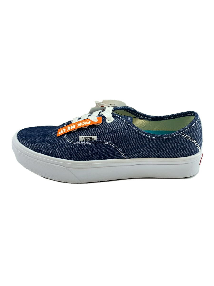 【中古】VANS◆V44CNV/DENIM AUTHENTIC/ローカットスニーカー/24.5cm/IDG/589188-0003【シューズ】