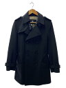 【中古】BURBERRY BLACK LABEL◆コート/M/ポリエステル