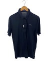 【中古】STONE ISLAND◆半袖シャツ/--/コットン/BLK/無地【メンズウェア】