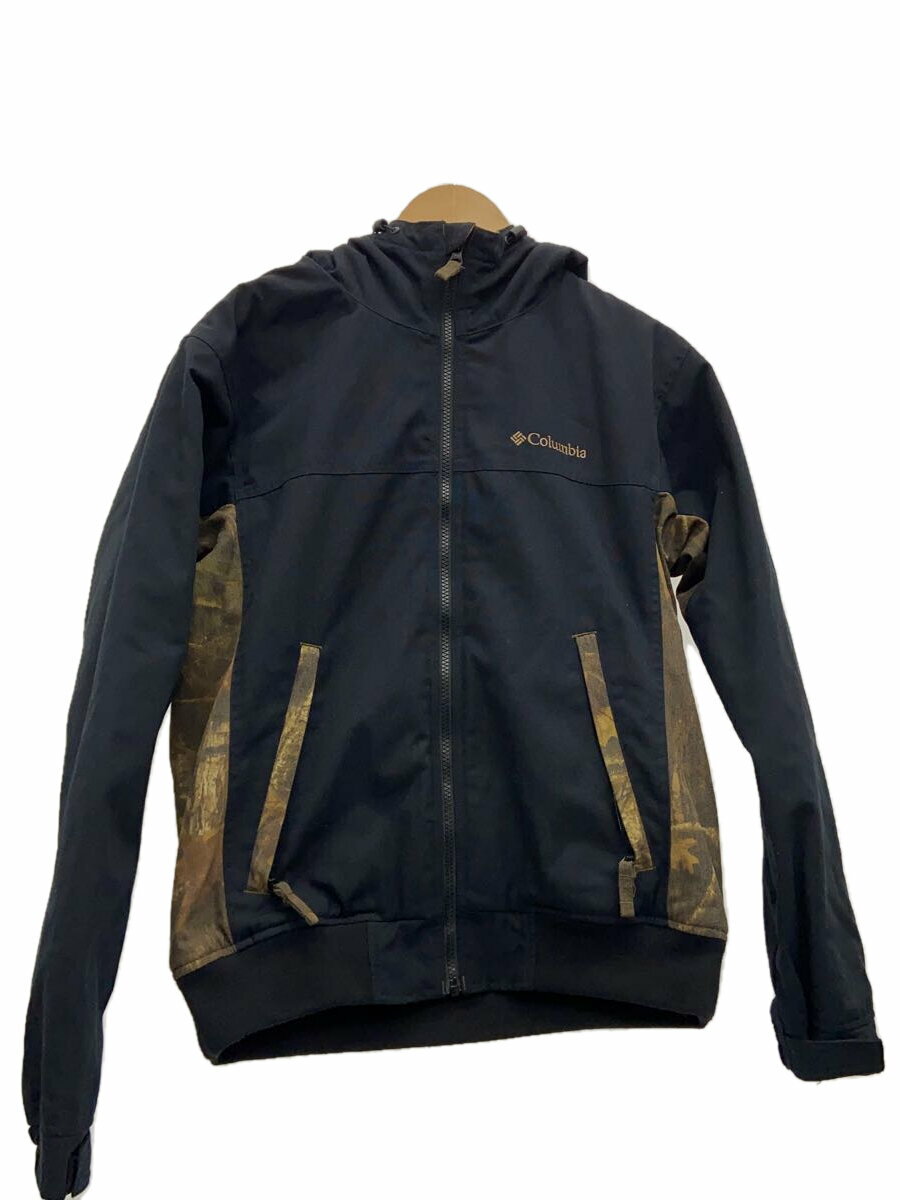 【中古】Columbia◆Loma Vista Hunting Patterned Hoodie/ジャケット/M/ブラック/PM3408【メンズウェア】