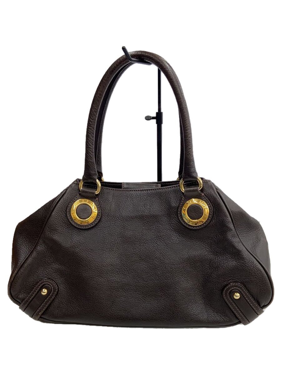 ETRO - 【中古】ETRO◆circle plate tote/トートバッグ/レザー/BRW/1A582-2505【バッグ】