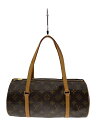 【中古】LOUIS VUITTON◆2)パピヨン30_モノグラム・キャンバス_BRW/PVC/BRW【バッグ】