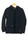 【中古】ANACHRONORM◆ジャケット/0/ウール/NVY/エルボーパッチ/ブルゾン/NAVY【メンズウェア】