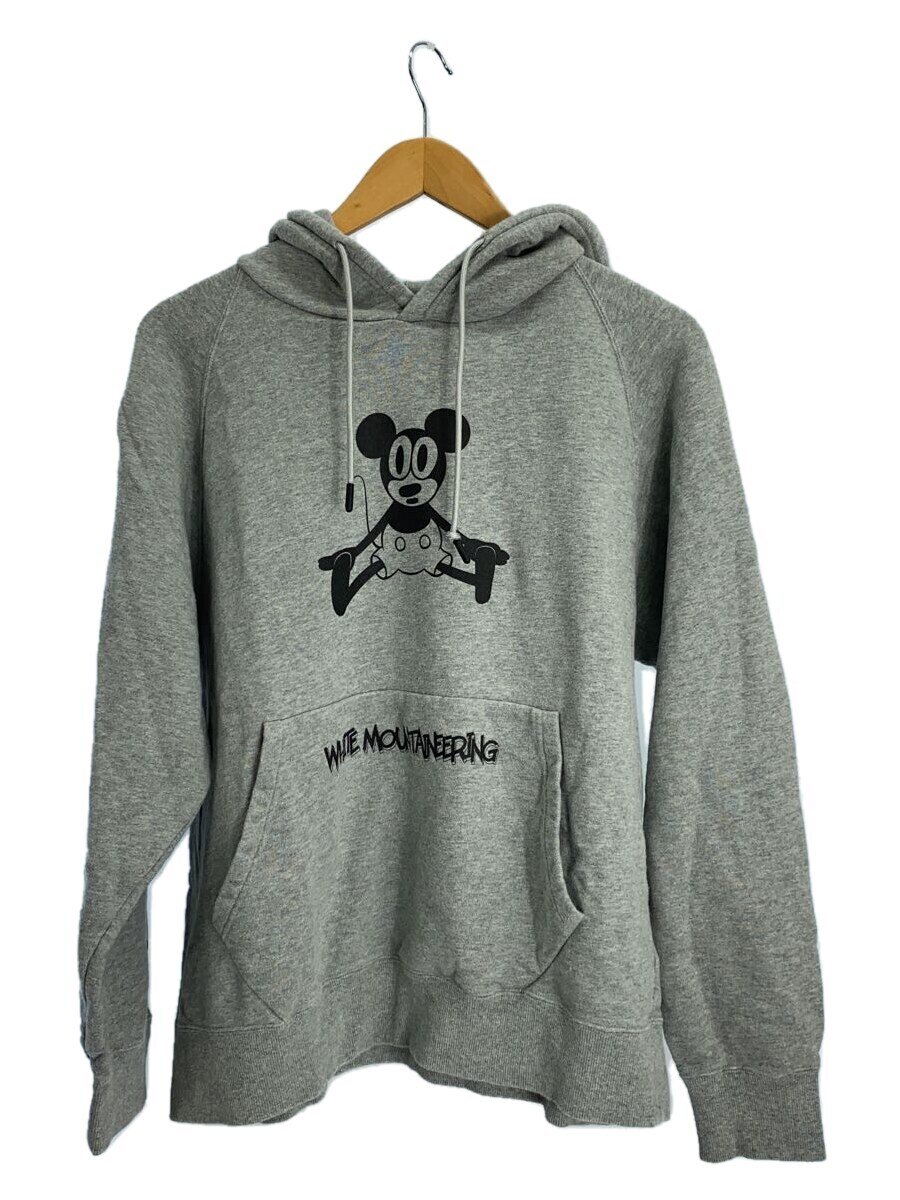 【中古】WHITE MOUNTAINEERING◆22SS/WM PRINTED HOODIE/0/コットン/WM22715369【メンズウェア】