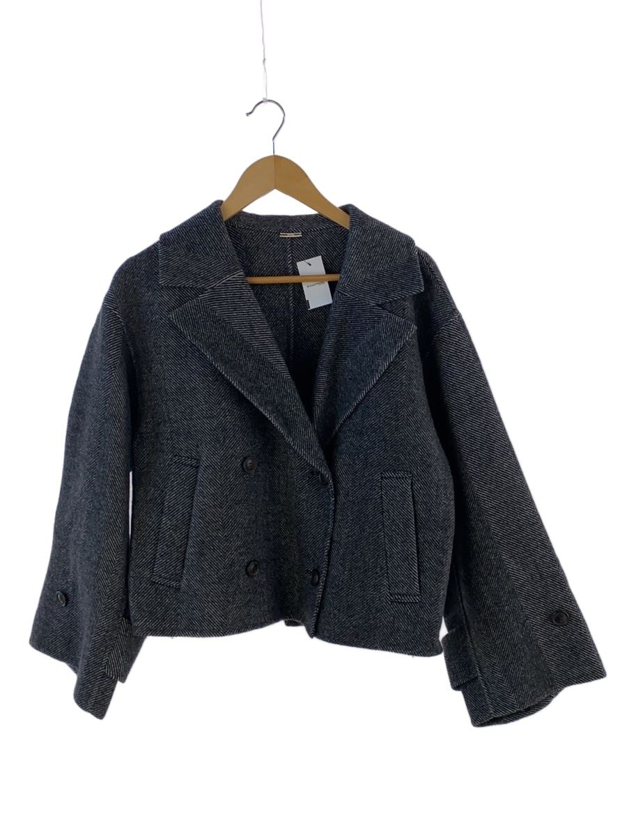 【中古】SNIDEL◆コート/one/ウール/GRY/SWFC235003//【レディースウェア】