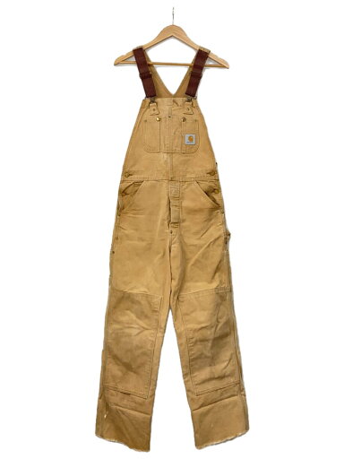 【中古】Carhartt◆オーバーオール/--/コットン/BEG【メンズウェア】 【中古】Carhartt◆オーバーオール/--/コットン/BEG【メンズウェア】