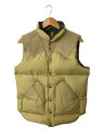 【中古】Rocky Mountain Featherbed◆ダウンベスト/40/ナイロン/IVO/450-442-63【メンズウェア】