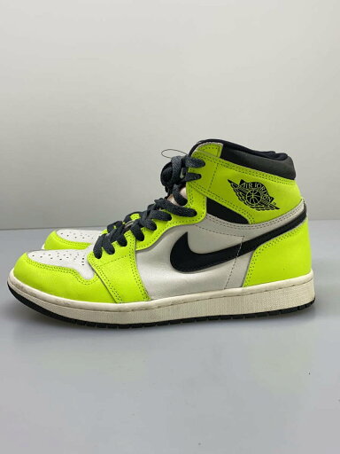 【中古】NIKE◆AIR JORDAN 1 RETRO HIGH OG_エアジョーダン 1 レトロ ハイ OG/26cm/YLW/レサ【シューズ】 【中古】NIKE◆AIR JORDAN 1 RETRO HIGH OG_エアジョーダン 1 レトロ ハイ OG/26cm/YLW/レサ【シューズ】