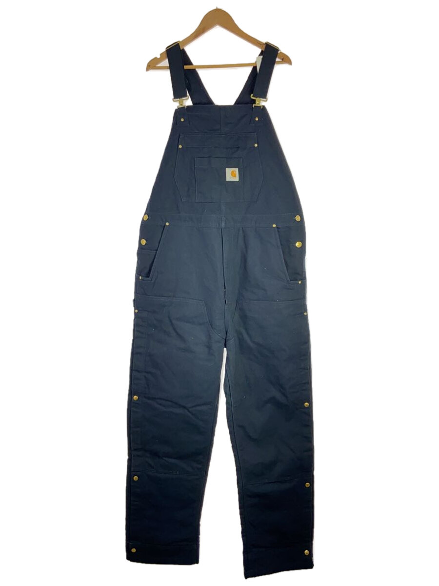 【中古】Carhartt◆オーバーオール/L/コットン/NVY/OR4393-M【メンズウェア】