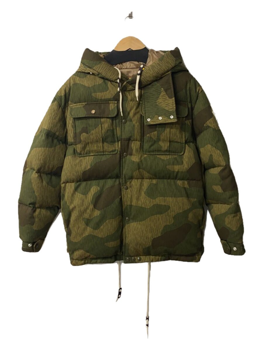 MONCLER◆MANDELBROT GIUBBOTTO/2/コットン/KHK/カモフラ/I209L1A00018 M3766