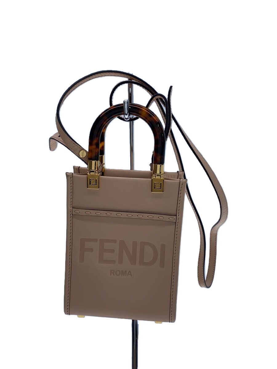 【中古】FENDI◆サンシャインショッパーミニ/PNK【バッグ】