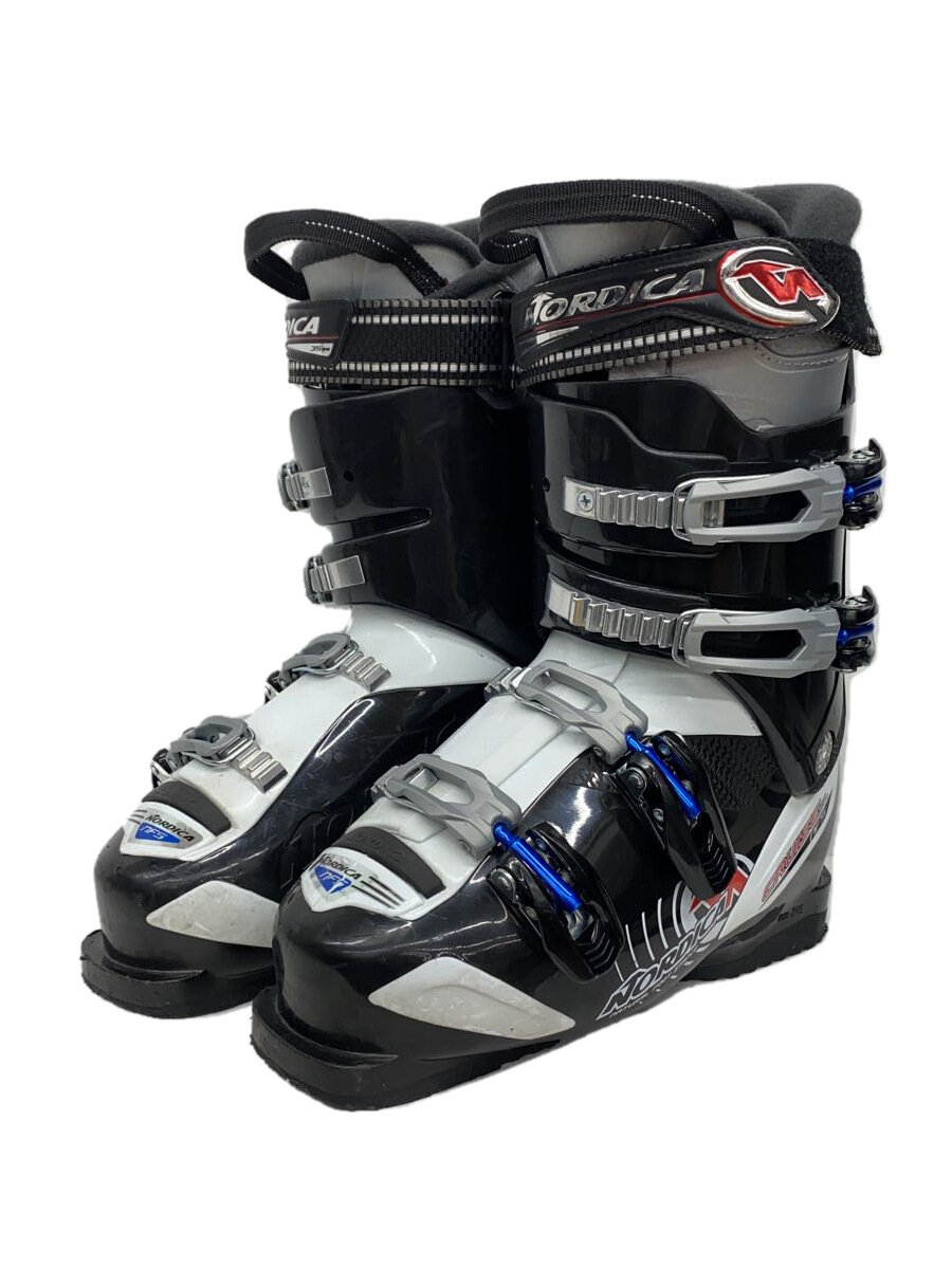 【中古】NORDICA◆CRUISE SL/スキーブーツ/25cm/ソール長295mm/ブラック/アダルト【スポーツ】