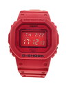 【中古】CASIO◆35th Anniversary RED OUT/35周年/G-SHOCK/クォーツ腕時計/デジタル【服飾雑貨他】