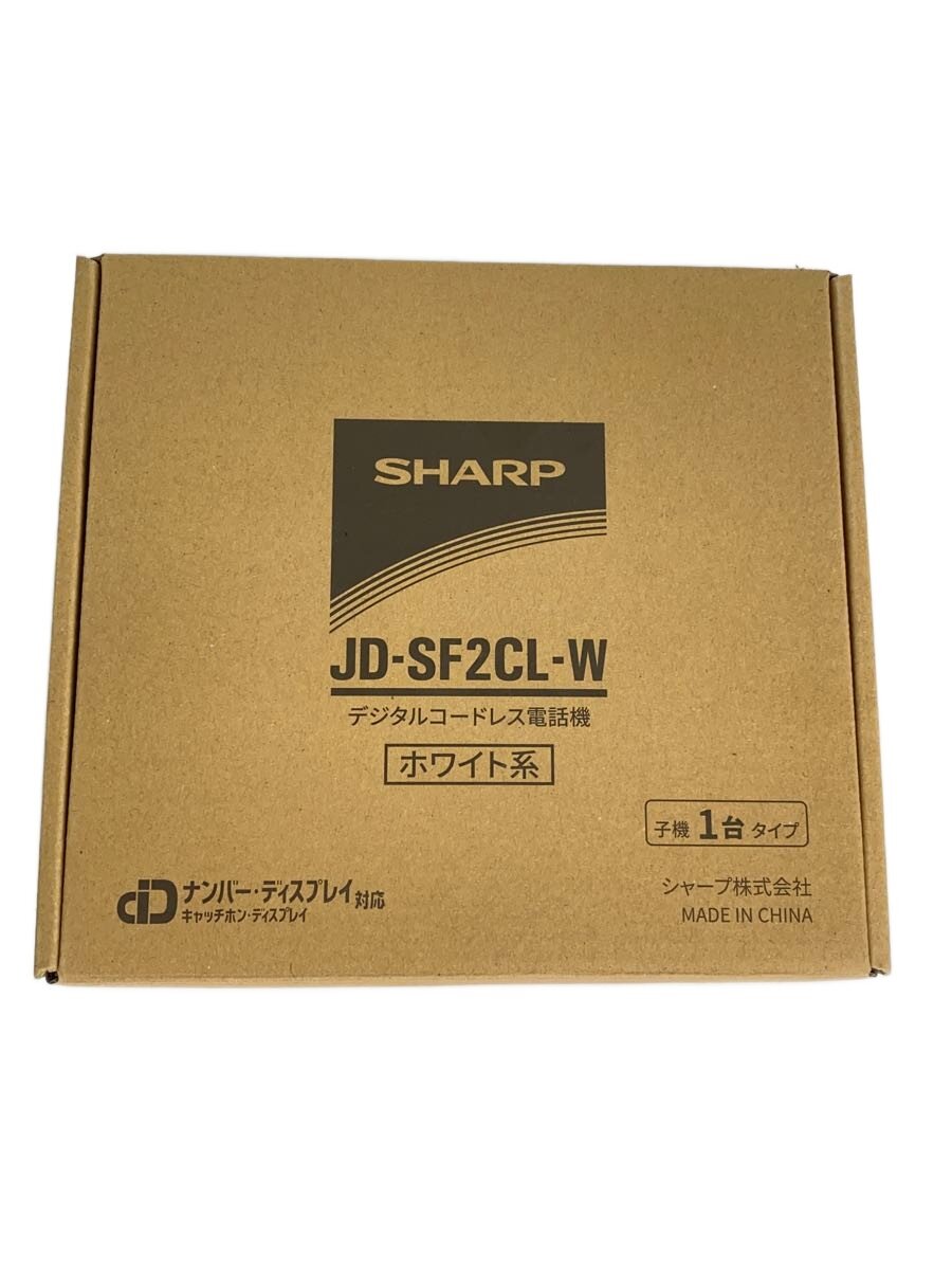 【中古】SHARP◆電話機 JD-SF2CL-W [ホワイト系]【家電・ビジュアル・オーディオ】