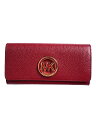 【中古】MICHAEL KORS◆長財布/レザー/RED/レディース/35F0GFTE1L【服飾雑貨他】(4)