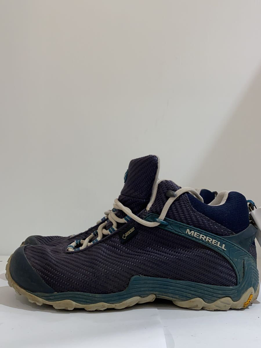 【中古】MERRELL◆ハイカットスニーカー/27cm/NVY/ゴアテックス/J38561【シューズ】