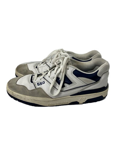 【中古】NEW BALANCE◆BB550/ホワイト/27.5cm/WHT【シューズ】 【中古】NEW BALANCE◆BB550/ホワイト/27.5cm/WHT【シューズ】
