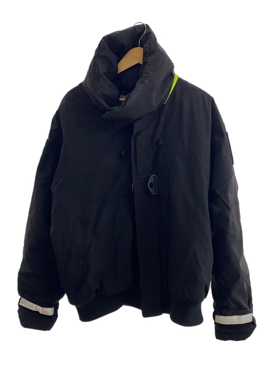 YMCLKY◆ジャケット/XL/ポリエステル/BLK/UPPER DECK CREWSUIT-JACKET