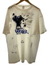 【中古】AND1◆MIXTAPE TOUR 2004/サインTee/Tシャツ/2L/コットン/WHT/プリント【メンズウェア】(4)