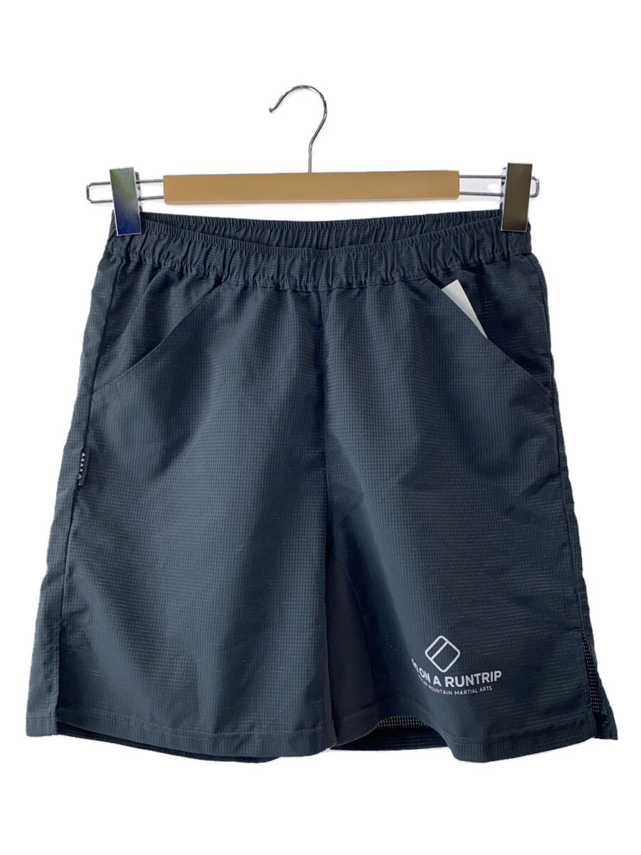 【中古】MOUNTAIN MATERIAL ARTS◆ランニングショーツ/ショートパンツ/--/ポリエステル/GRY/無地/3ポケット1【メンズウェア】