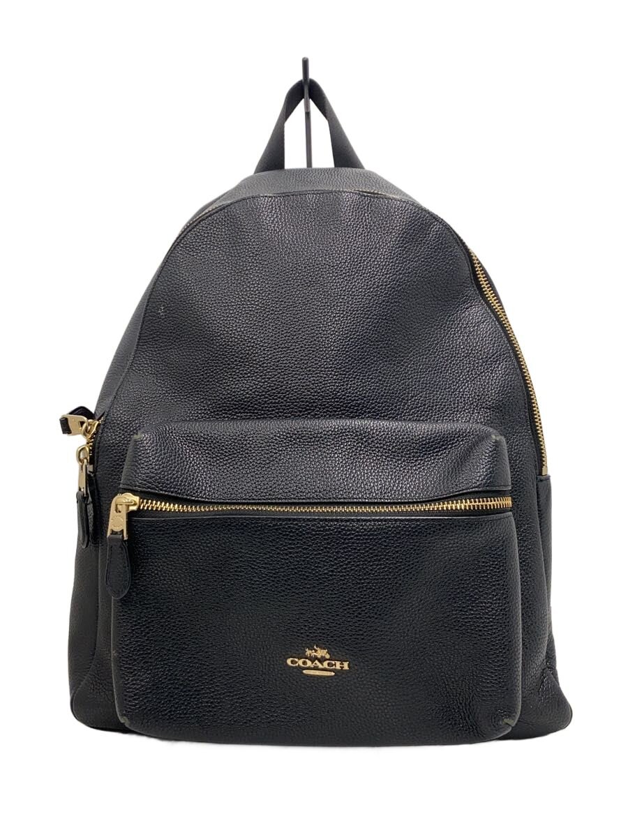 COACH【美品】オールレザー リュック バックパック ブラック 2ポケット 楽天市場】コーチ オールレザー リュックの通販