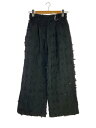 【中古】ESICA◆ボトム/M/コットン/BLK/31534A134【レディースウェア】