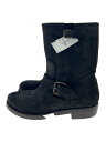 【中古】BUTTERO◆エンジニアブーツ/40/BLK【シューズ】