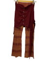 【中古】MAISON SPECIAL◆Cardigan Layered Knit Pants/ボトム/FREE/レーヨン/RED/21231466001【レディ...