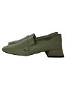 【中古】CHARLES&KEITH◆ローファー/36/BEG/フェイクレザー【シューズ】