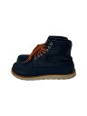 【中古】crocs◆レースアップブーツ/M/NVY【シューズ】