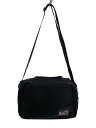 【中古】BACH◆ショルダーバッグ/ナイロン/BLK/無地/SB-91001【バッグ】