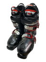 【中古】ATOMIC◆LIVE FIT 60/スキーブーツ/25cm/ソール長:299mm/BLK/アダルト【スポーツ】