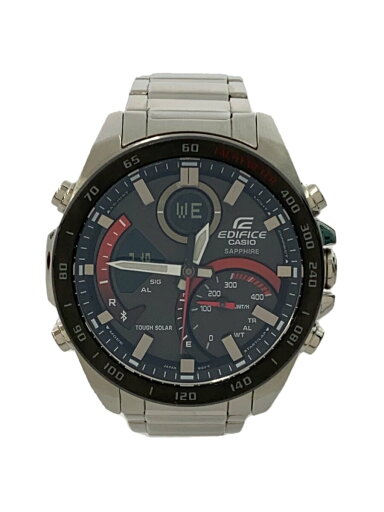 【中古】CASIO◆ソーラー腕時計・EDIFICE/アナログ/BLK//【服飾雑貨他】 【中古】CASIO◆ソーラー腕時計・EDIFICE/アナログ/BLK//【服飾雑貨他】