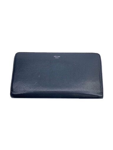 【中古】CELINE◆長財布/レザー/BLK/無地/レディース【服飾雑貨他】 【中古】CELINE◆長財布/レザー/BLK/無地/レディース【服飾雑貨他】