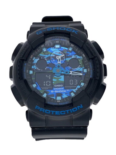【中古】CASIO◆クォーツ腕時計・G-SHOCK/デジアナ/ラバー/BLK/BLK【服飾雑貨他】 【中古】CASIO◆クォーツ腕時計・G-SHOCK/デジアナ/ラバー/BLK/BLK【服飾雑貨他】